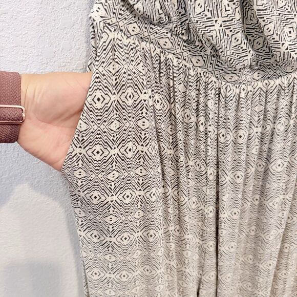 Anthropologie Maeve Jamie Jumpsuit Wide Leg Cropped One Shoulder Size XS Chic - Picture 7 of 12